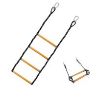 Générique Foldable Boat Ladder, Portable Boarding Ladder, Marine Boat Steps