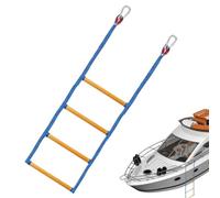 Générique Foldable Boat Ladder, Portable Boarding Ladder, Marine Boat Steps