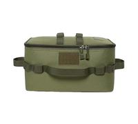 Générique Foldable Camping Bag, Utensils Bag, Water-Resistant Folding Outdoor Camping Storage Stove Canister Pot Cookware Utensils Organizer for Travel, 600D Oxford Cloth, 34x17x19cm