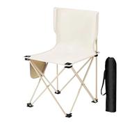 Générique Foldable Camping Chair - Portable Beach Chair | Support 286 LBS | Camping Gear with Storage Bag for Travel Picnic Beach Festival Hiking Backpacking Fishing and Other Places