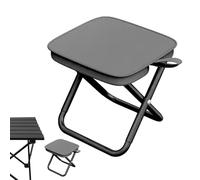 Générique Foldable Camping Chairs, Picnic Folding Stool, Camp Stool with Storage Bag, Compact Travel-Friendly Design for Hiking and Beach Trips, 11.02x10.43x9.06 inches