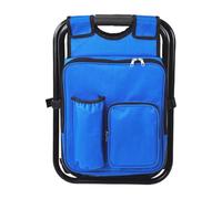 Générique Foldable Chairs, Camping Chair, Portable Recliner Lightweight Frame Insulated Storage, Backpack Bag for Hiking, Travel, Beach, Park, Fishing, Balcony, Poolside