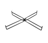 Générique Foldable Cooler Stand, Multifunctional Iron Tool & Box Holder for Camping, Poolside, Home, Grilling, Fishing, Portable Outdoor & Indoor Use