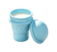 Générique Foldable Ice Cream Water Bottle - Travel Silicone Cup, Reusable Pocket Mug | Dishwasher Safe Camping Bottle, Portable Collapsiblle Container for Gym Beach Airport Hotel Use