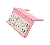 Générique Foldable Mahjong Card Holder - 3D Printed Under-Mat Slide-in Stand for Table Game Organization, Travel, Home Play & Beginners