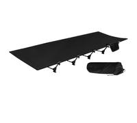 Générique Foldable Outdoor Camping Cot, 75.59x25.59in Aluminum Alloy Travel Bed, Oxford Cloth Sleeping Mat, Backpacking, Hiking, Guest Bed, Fishing, Lounging