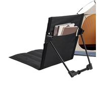 Générique Foldable Poolside Chair | Lawn Lightweight Mat | Poolside Chairs Edge of Pool with Adjustable Backrest | for Park Fishing Picnic Road Trips Garden Swimming Lawn Sunbathing