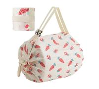 Générique Foldable Shopping, Grocery Tote, Nylon Storage Design, Strong Load-Bearing Handles, Reusable Carry Bag for Snacks, Soda, Beer, Cake, Fruits, Water, Everyday Drink, Transport Use