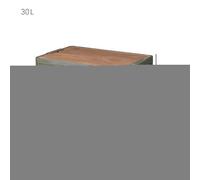 Générique Foldable Storage Bin - Foldable Outdoor Camping Storage Bins, F́oldable Śtorage Box for Garage Organization, Stackable Garden Tools Box Containers Camping Accessories