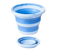 Générique Foldable Water Container - Compact Bucket Carry Handle, Lightweight Pot for Home, Outdoor Adventures, Hiking Trips, Fishing, Gardening, and Water Storage