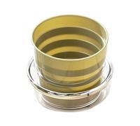 Générique Foldable Water Cup | Reusable Portable Drinking Cup | Camping Travel Silicone Folding Mug Bottle | Lightweight Space Saving Drinkware for Outdoor Hiking Backpacking Running Cycling Cruise