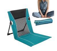 Générique Folding Beach Chair Foldable Poolside Lounge Seat with Carry Bag