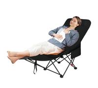 Générique Folding Camping Chair, High-Back Portable Picnic Seat, Adorable Foot Rest, Outdoor Chair for Garden, Hiking, Patio, Lawn, Backpacking, Poolside and Fishing, 17.72x35.04x17.72inch