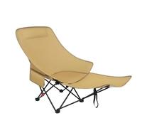Générique Folding Camping Chair, Portable Picnic Seat, 17.72x35.04x17.72 inches High Back Recliner, Built-in Foot Rest, Lightweight Travel Design for Garden, Deck, Hiking, Lawn