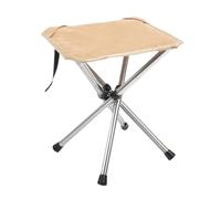 Générique Folding Camping Stool Chair, Portable Outdoor Chair for Sight Seeing, Lightweight Stainless Steel Bracket Seat, Outdoor Gardening and Fishing, High-Grade Oxford Cloth Material