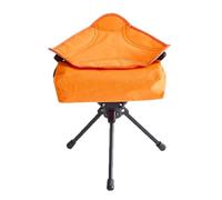 Générique Folding Camping Stool - Portable Foldable Camp Chair Outdoor Seat Stool for Travel | Lightweight Compact with Fishing Gardening, Picnic Hiking Backpacking Waiting Support for Travel Use