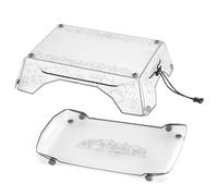 Générique Folding Camping Table - 10.43 inches Portable Beach Tray | 2-in-1 Lightweight Camping Board, Small Picnic Table for Fishing, Backpacking, Garden, and Terrace