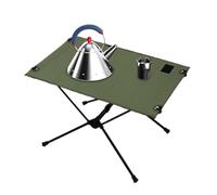 Générique Folding Camping Table, Portable Beach Dining Table, Lightweight Outdoor Travel Furniture, Sturdy Aluminum Frame with Stable Legs, Compact Foldable Design, Ideal for Fishing, Picnic