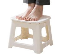 Générique Folding Chair Kids, Road Trip Travel Seat, 10.83x9.25x9.06 inches, Space Portable Design, Lightweight Foldable Frame for Nursery, Camping, Beach, and Classroom Use, White