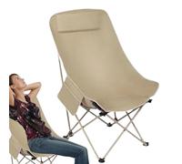 Générique Folding Chair, Portable Patio Chair, 35.83x18.11x18.11 inches Compact Breathable Camping Gear Seat for Garden, Hiking, Travel, Fishing, Picnic, Sports, Backyard