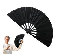 Générique Folding Fans For Women | Foldable Dance Props,Handheld Womens Traditional Fan Use For Dancing Performances Kung Fu Cosplay Event Party Men Women Dancer, 14.17x1.97x1.97 Inches