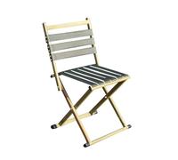 Générique Folding Outdoor Chair, Portable Lightweight Fishing Chair, Foldable Picnic Seat, Compact Sturdy Gear for Beach, Deck, Camping, Sports, Travel, BBQ, Tailgates, and More