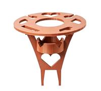 Générique Folding Picnic Table - Outdoor Wine Table with Cup Holder Compact Mini Picnic Beach for Park Beach Lawn Garden Backyard Patio Balcony BBQ Camping