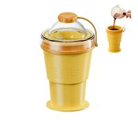 Générique Folding Water Cup | Reusable Space-Saving Drinkware 375ml