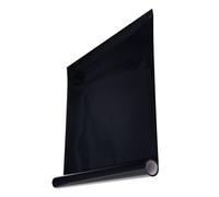 Générique Fond D'Aquarium Noir Statique - Haute Qualité Noir Film Arrière | Adhésif Statique Décoration De Papier Peint Arrière-plan Poisson Pour Aquarium | Décor D'aquarium | Fond De Réservoir