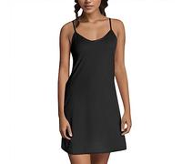 Générique Fond de Robe Coton Jupon sous Robe Femme Bretelles Chemise de Nuit Vintage Droite