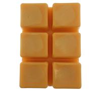 Générique Fondants de Cire parfumés Ambre en Tablette sécable de 6 carrés - 80 grammes - Environ 60h de Combustion - Parfum d'intérieur