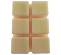 Générique Fondants de Cire parfumés Fleur de tiaré en tablettes sécable de 6 carrés - 80 grammes - Environ 60 Heures de Combustion (10h par carré) - Parfum d'intérieur