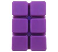 Générique Fondants de Cire parfumés Lavande en Tablette sécable de 6 carrés - 80 grammes - Environ 60h de Combustion - Parfum d'intérieur