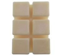Générique Fondants de Cire parfumés Noix de Coco en tablettes sécable de 6 carrés - 80 grammes - Environ 60 Heures de Combustion (10h par carré) - Parfum d'intérieur