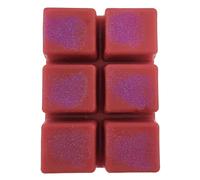 Générique Fondants de Cire parfumés Pomme d'amour en tablettes sécable de 6 carrés - 80 grammes - Environ 60 Heures de Combustion (10h par carré) - Parfum d'intérieur