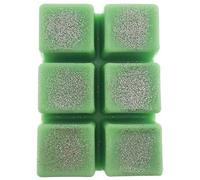 Générique Fondants de Cire parfumés Sapin de Noël en tablettes sécable de 6 carrés - 80 grammes - Environ 60 Heures de Combustion (10h par carré) - Parfum d'intérieur