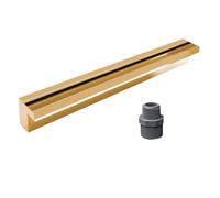 Générique Fontaine à débordement en Acier Inoxydable doré de 40,6 cm (16 po) pour Piscine enterrée et Bassin à carpes koï - Décoration extérieure Durable avec Filtre en Coton pour de Magnifiques Jeux