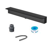 Générique Fontaine à déversoir en Cascade. Kit de Cascade à déversoir pour Grand Bassin extérieur/intérieur de 150 cm (60 po) - Système de Jeu d'eau pour Patio, terrasse, Spa, aménagement paysager de