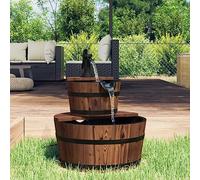 Générique Fontaine à Eau avec Pompe 44,5x44,5x58 cm Bois de Sapin Massif,Maison & Jardin,Décorations,Fontaines & bassins,Fontaines & Cascades,Brun,5.85 KG,363333