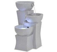 Générique Fontaine d'intérieur avec Lampe LED Polyrésine,Maison & Jardin,Décorations,Fontaines & bassins,Fontaines & Cascades,Gris,3.85 KG,244290