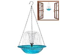 Générique Fontaine Solaire pour Bain d'oiseaux 2 en 1 suspendues en Cascade
