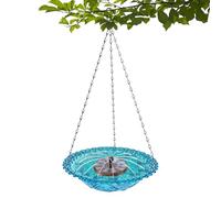 Générique Fontaine Solaire pour Le Bain d'oiseaux - avec Une Pompe à Eau,Bain d'oiseau avec Fontaine Solaire,pour Rouge-Gorge Moineau Aménagement Extérieur Cour Balcon Patio