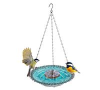 Générique Fontaine Solaire pour Le Bain d'oiseaux,avec Une Pompe à Eau - Bassine d'eau pour Jardin pour Oiseaux,Jardin, Cour, Balcon, Patio, Moineau