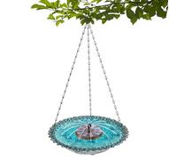 Générique Fontaine Solaire pour Le Bain d'oiseaux - Mangeoire Colibri avec Pompe à Eau - Bassine d'eau pour Jardin pour Oiseaux | pour Jardin paysager de Cour arrière, Balcon, Cour extérieure