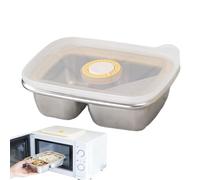 Générique Food Container, lunch box containers, food storage boxes with lids, Sturdy Portable Build, Heat Preserving Design, Kitchen Organizer for School, Picnic, Camping, Hiking 5.51in