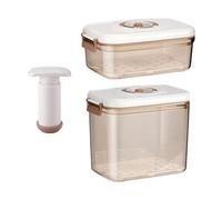 Générique Food Storage Box, Vacuum Storage Containers, Microwave Safe Lunch Container, Refrigerator Sealed Jar Pantry Organizer for Kitchen Home, Apartment, Workplace, Restaurant, Travel