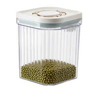 Générique Food Storage Containers, Kitchen Organizer Bins, Airtight Pantry Canisters, 5.91x4.33x4.33 Inches, Stackable Design with Secure Lids, Easy Access, Ideal for Flour Sugar Rice Cereal
