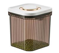 Générique Food Storage Containers, Kitchen Organizer Bins, Airtight Pantry Canisters, 5.91x4.33x4.33 Inches, Stackable Design with Secure Lids, Easy Access, Ideal for Flour Sugar Rice Cereal