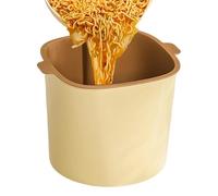 Générique Food Waste Trash Can - Double-Layer Garbage Catcher Collector Bin | Countertop Waste Basket | for Kitchen Dining Room Office Apartment Farmhouse Dormitory Study Vanity Coffee Bar