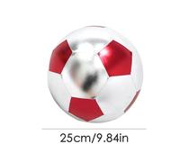 Générique Football pour, Football Gonflable, Ballons de Sport gonflables en Tissu, Ballons de Football recouverts de Tissu, Ballon de Gonflable, Ballon de Plage interactif pour et Adolescent